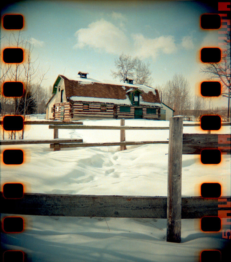 old Willans family barn at Fish Creek Park