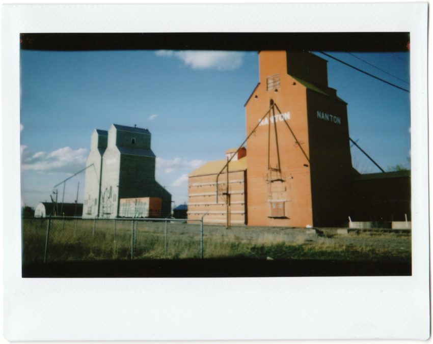 Nanton grain elevators