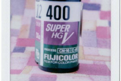 roll of Fuji Super HG V 400 film