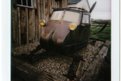 Bombardier skidoo at Coyote Flats