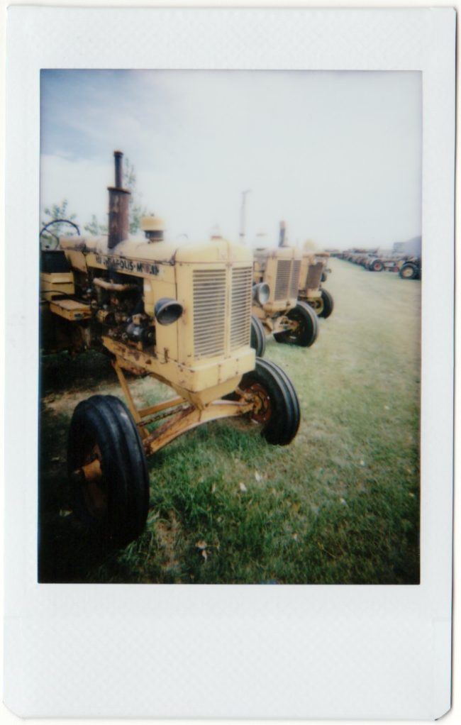 tractors at Coyote Flats