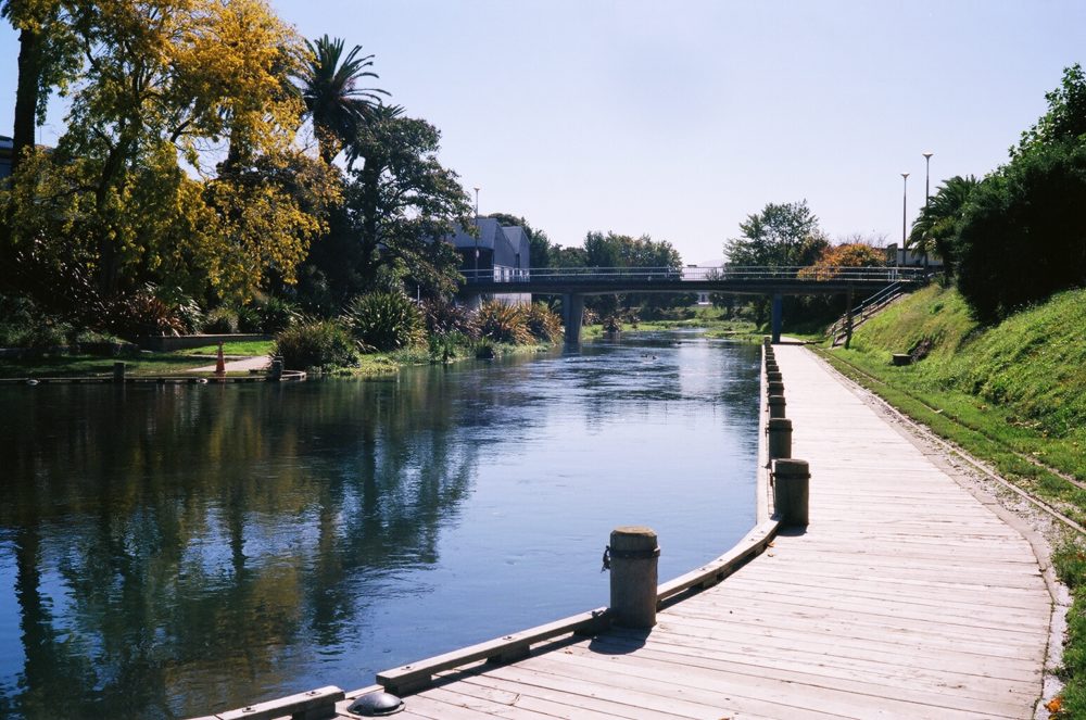 the river in Blenheim, New Zealand