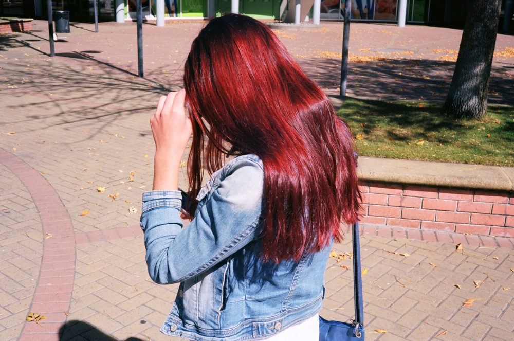 red hair