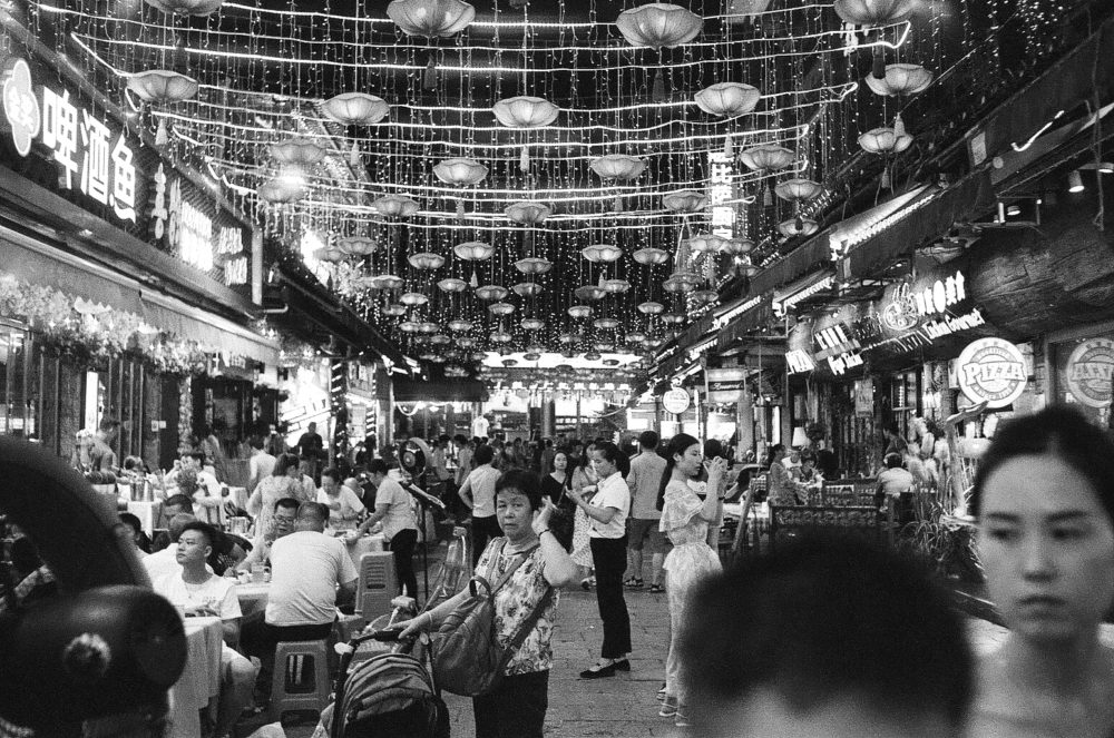 lanterns at the Yangshuo night market, China