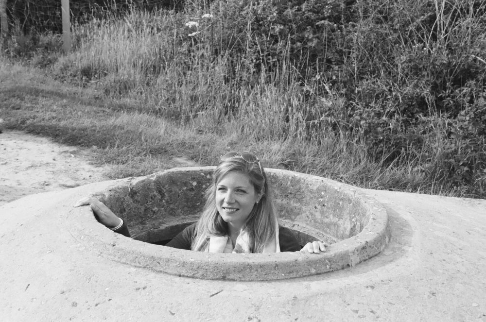 bunker at Pointe du Hoc