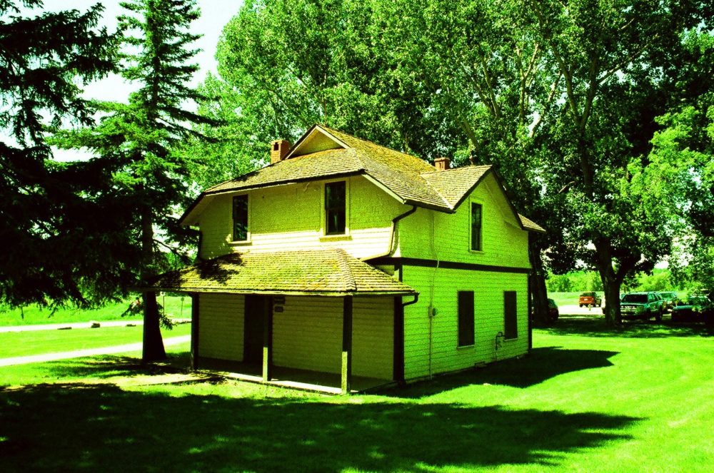 buildings at Bow Valley Ranch in Fish Creek Park