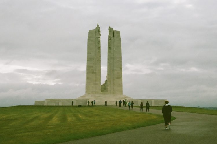 The Canadian National Vimy Memorial.