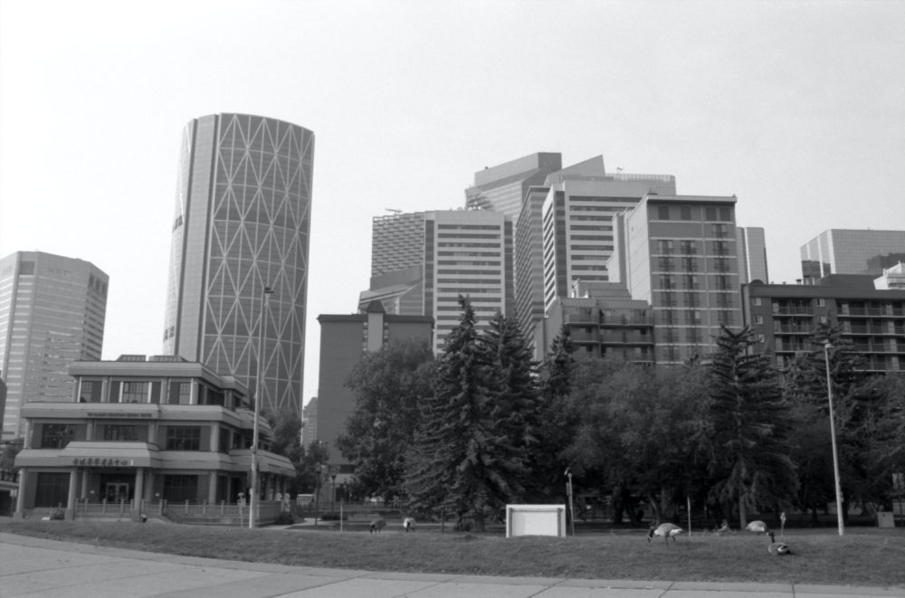 Sien Lok Park, downtown Calgary, Canada