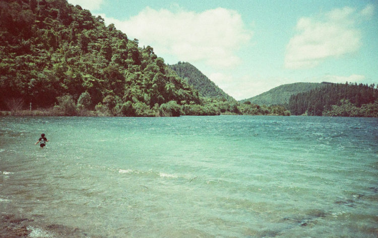 Blue Lake (Tikitapu), New Zealand
