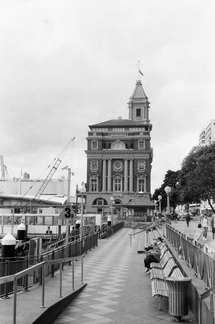 the Ferry Building in Auckland, NZ