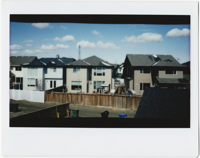 Instax photo shot with a modified Belair & Kodak Anastigmat lens