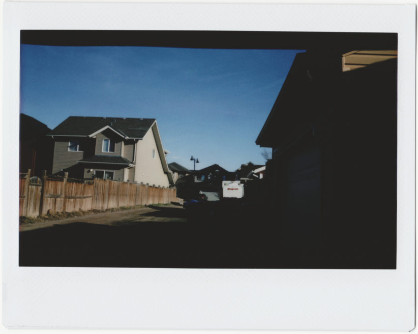Instax photo shot with a modified Belair & Kodak Anastigmat lens