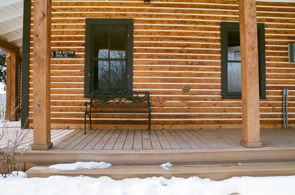 building at Bow Valley Ranch