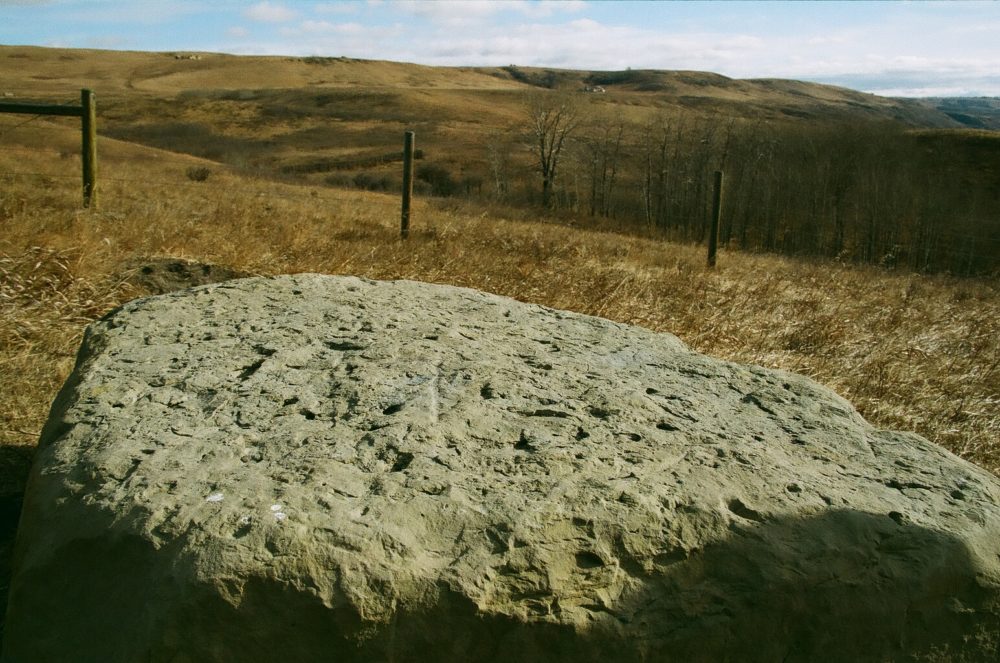 rock at Glenbow Ranch Provincial Park