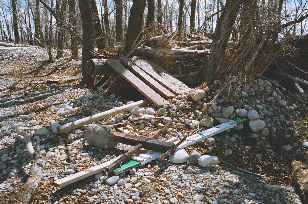 detritus from the Calgary Flood