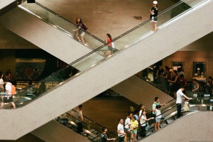 Shanghai Museum escalators