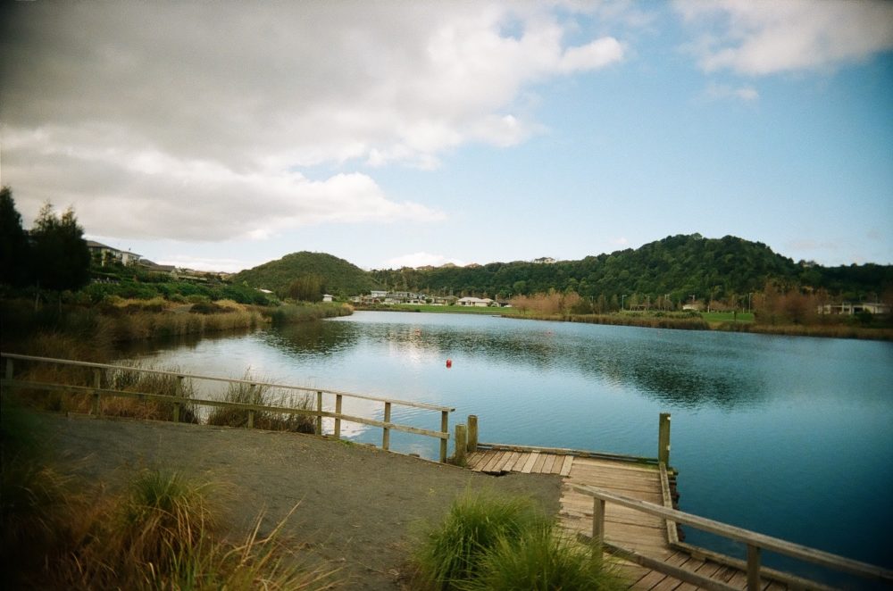 a lake in Tauranga, New Zealand