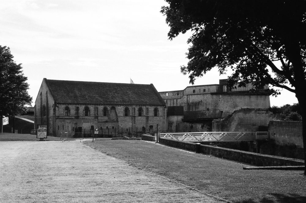 Château de Caen castle Exchequer & rampart wall