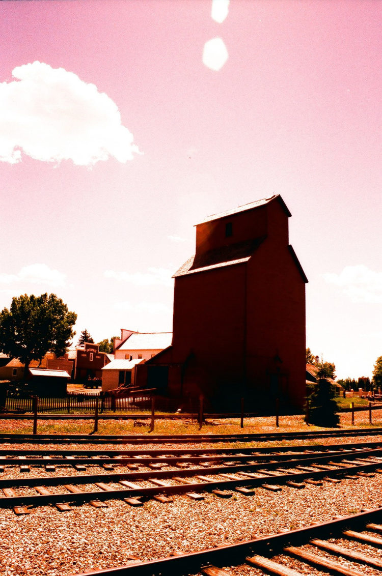 Heritage Park grain silo