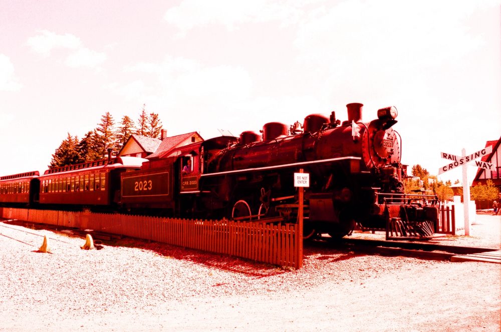 Heritage Park locomotive train