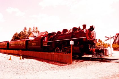 Heritage Park locomotive train