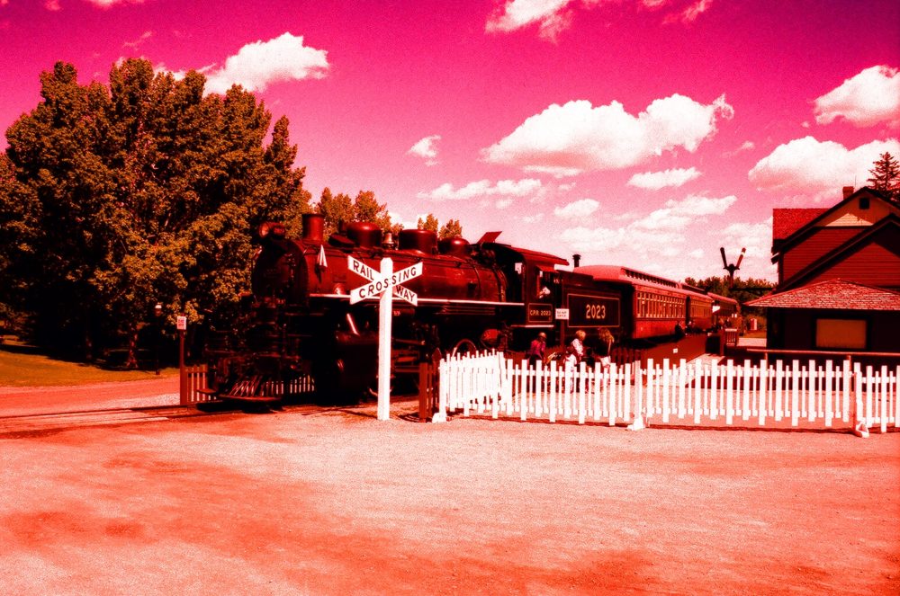 Heritage Park locomotive train