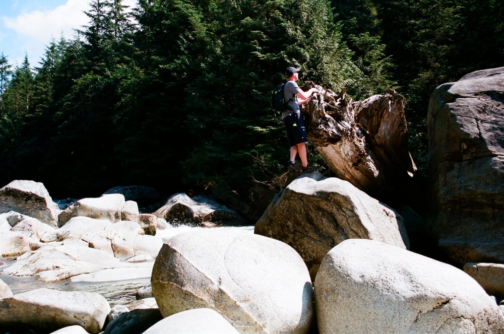 looking around at Widgeon Falls