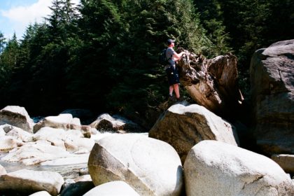 looking around at Widgeon Falls