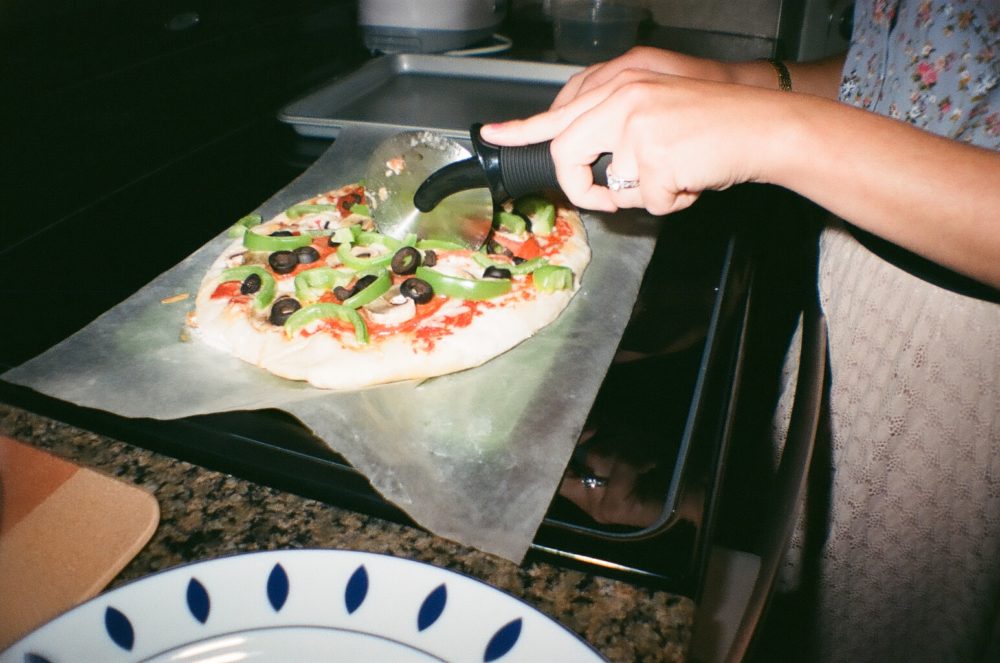 homemade pizza