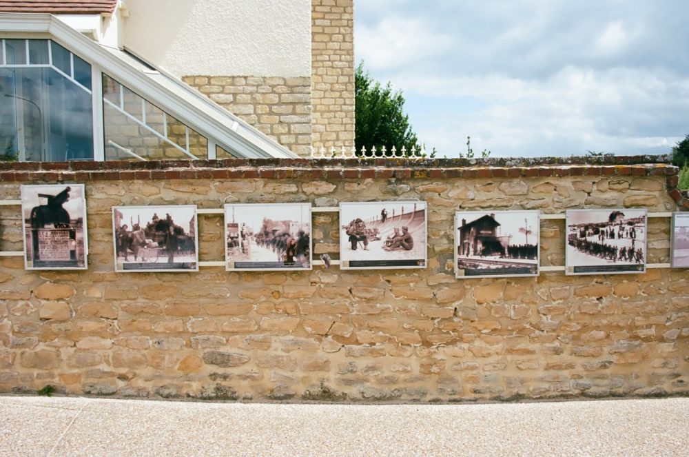 photos on the wall at Canada House