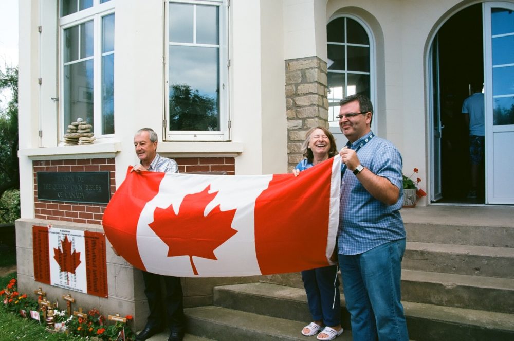 The late Hervé Hoffer (left) and his wife, Nicole.