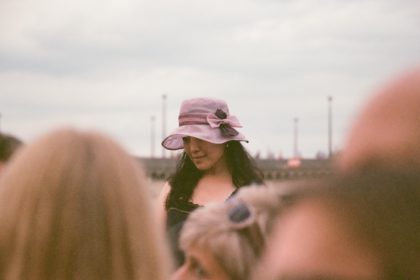 lavender hat