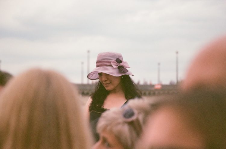 lavender hat