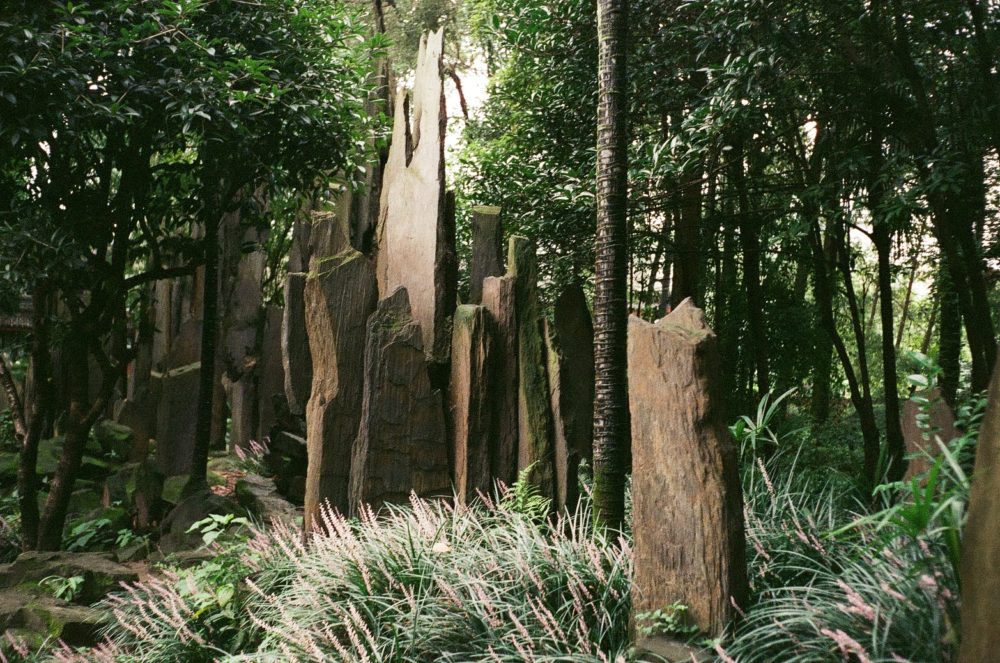 rock art, Chengdu monastery