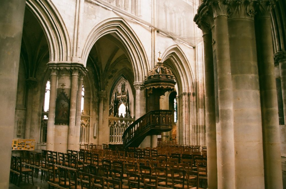 interior, Église Saint-Jacques de Dieppe