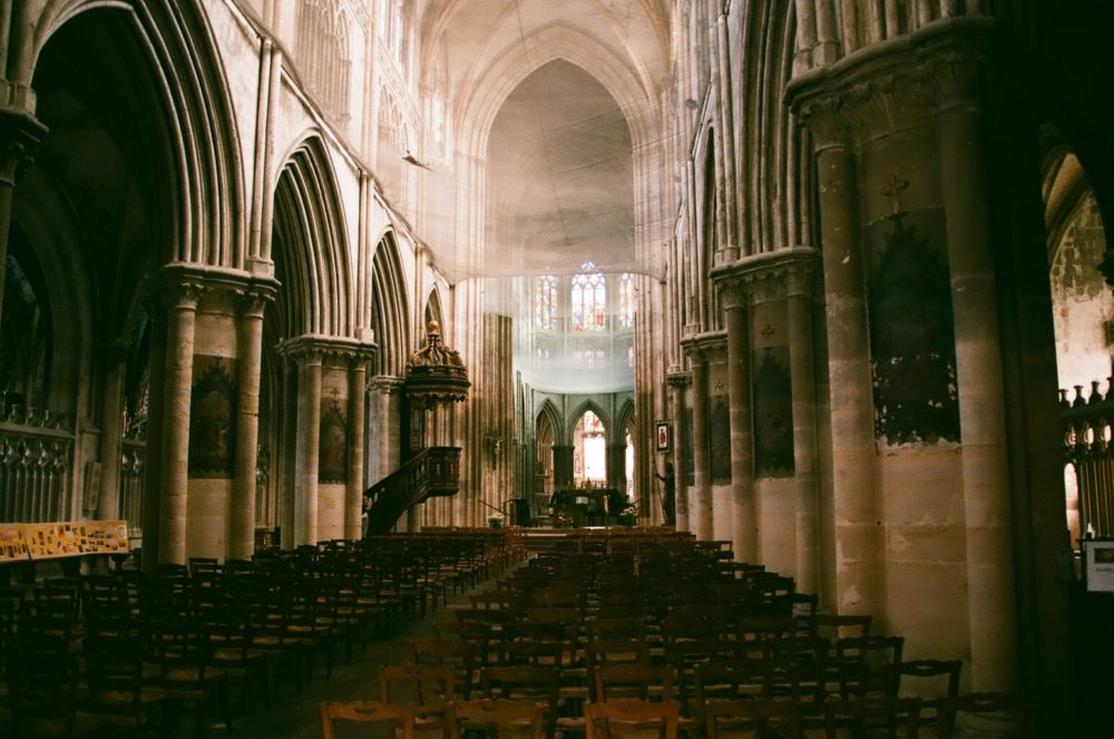 interior, Église Saint-Jacques de Dieppe