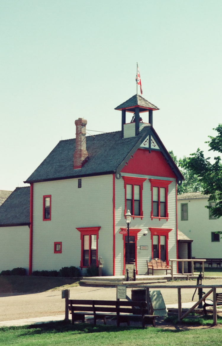 old building at Heritage Park