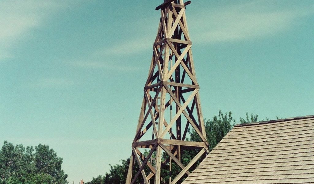 windmill at Heritage Park