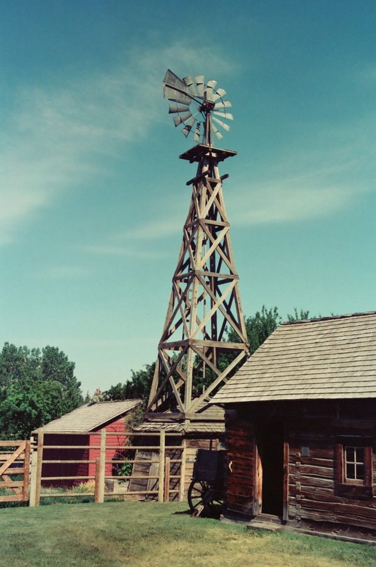 windmill at Heritage Park
