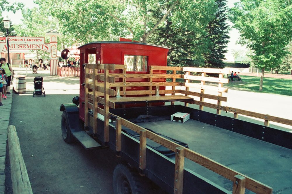 truck at Heritage Park