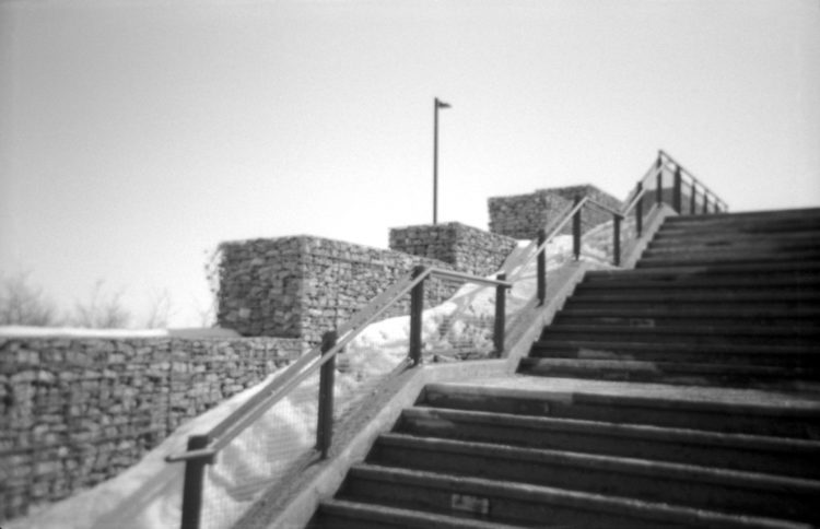 stairs at Ralph Klein Park