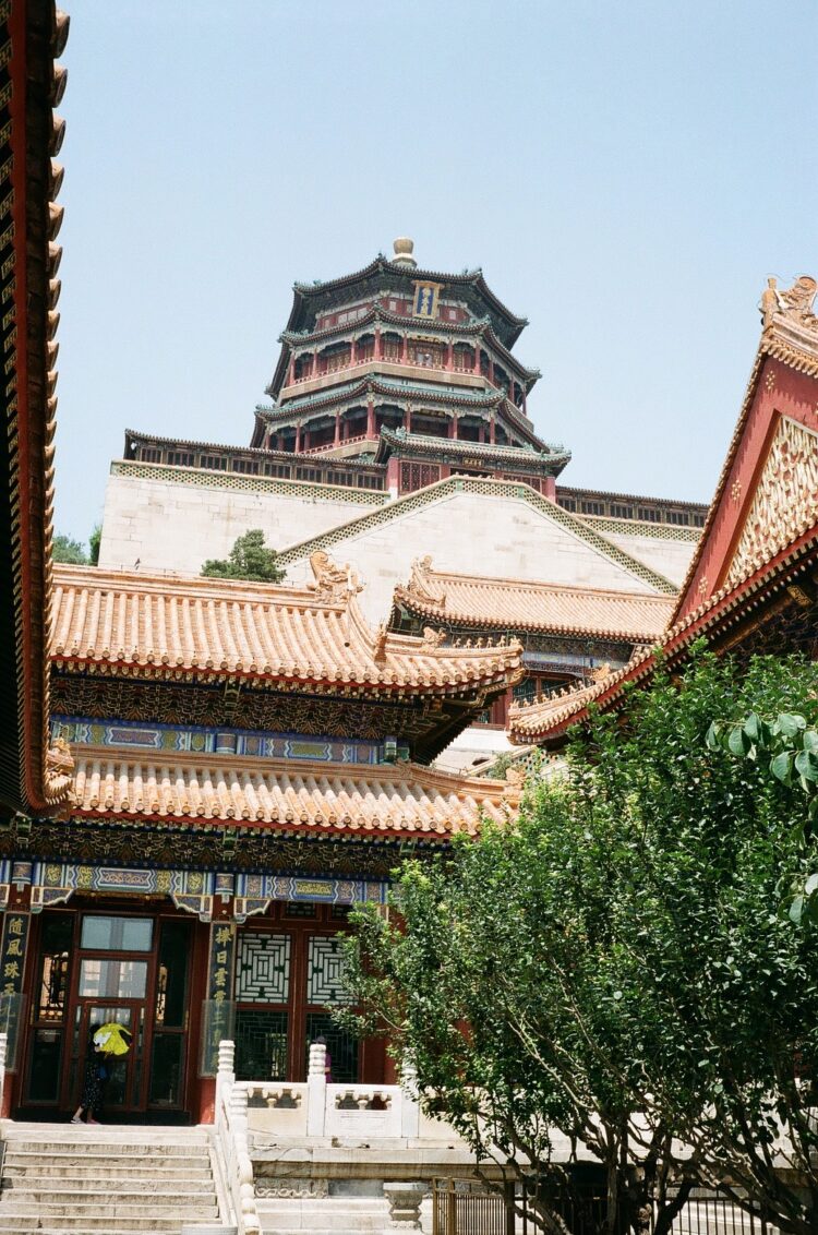 The Tower of Buddhist Incense and The Hall of Dispelling Clouds